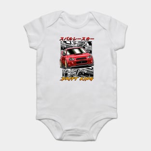 JDM Drift King Subie Impreza WRX STi Blobeye Baby Bodysuit